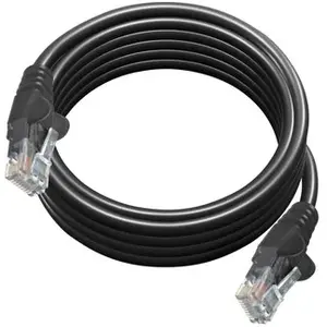 Belkin Câble Ethernet RJ45 CAT 5e Design Snagless Silicone 2m Noir pas cher