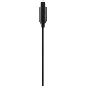BELKIN Câble Toslink - Connecteurs males plaqués - 2 m - Noir/Or pas cher