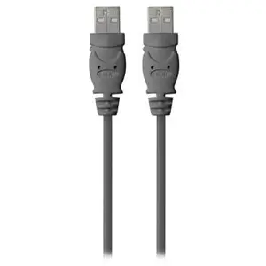 Belkin USB 2.0 A/USB 2.0 A, M/M, 1.8m câble USB 1,8 m USB A Noir pas cher