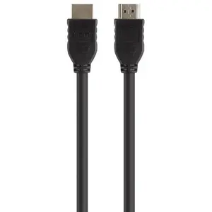 Comparateur de prix : Belkin - Câble standard HDMI vers HDMI avec connecteurs en Nickel - 5M - Noir
