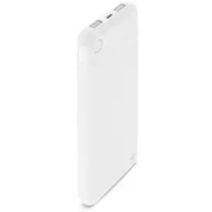 Comparateur de prix : Belkin Batterie Externe Lightning Pocket Power Bank 10000 mAh - Blanc