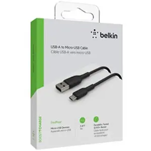 BELKIN - cable - PVC A-MUSB 1M, BLK - PVC A-MUSB 1 pas cher