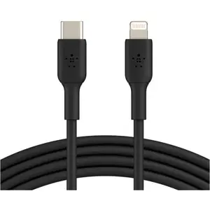 BELKIN - cable - PVC C-LTG 1M, BLK - PVC C-LTG 1M, pas cher