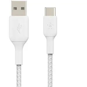 Comparateur de prix : Belkin CAB002BT1MWH câble USB 1 m USB A USB C Blanc