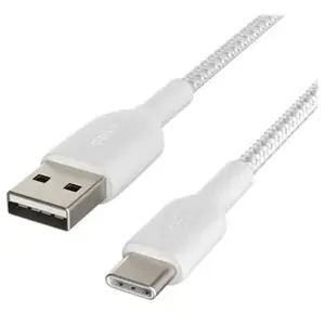 Comparateur de prix : Belkin BOOST CHARGE - Câble USB - 24 pin USB-C (M) pour USB (M) - 2 m - blanc