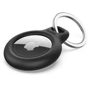 Comparateur de prix : Belkin Anneau de protection avec porte-clés pour AirTag - Noir