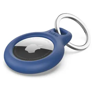 Belkin - porte-clés pour Apple AirTag, bleu F8W973btBLU (F8W973BTBLU) pas cher