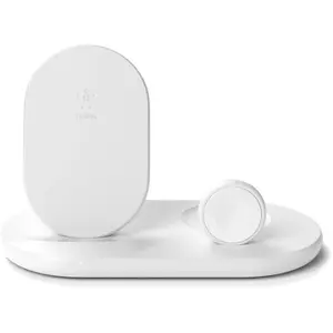 BELKIN - chargeur blanc - 3-in-1 Wireless Pad/StanVendu parkaufland