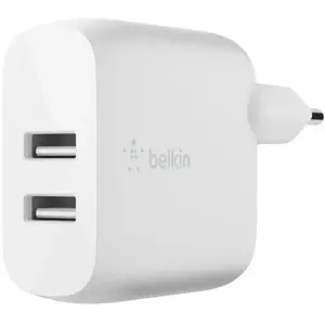 Comparateur de prix : BELKIN - chargeur - Dual USBA Wall Charg1M A-C 24W