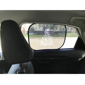 2 Rideaux Pare-soleil Électrostatiques Latéraux Paris Dakar 44 X 36 CmVendu parnorauto