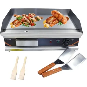 Comparateur de prix : Plancha électrique professionnelle inox 3000W DULNICE