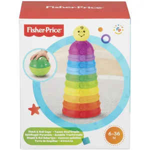 Comparateur de prix : Mattel Fisher-Price Tasses Roul'empilo