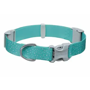 Ruffwear Confluence Collar - Collier pour chien Aurora Teal 36 - 51 cm pas cher