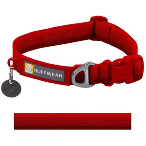 Comparateur de prix : Ruffwear - Front Range Collar - Collier pour chien taille 28-36 cm, rouge