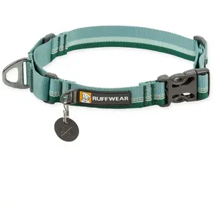 Comparateur de prix : Ruffwear Web Reaction - Collier pour chien River Rock Green 36 - 43 cm