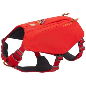 Harnais Ruffwear Switchbak, rouge taille M tour de poitrail 69 81 cm - pour chien pas cher