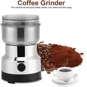 Broyeur à café en acier inoxydable - LAV - Moulin à café électrique pour la maison - GrisVendu parcdiscount