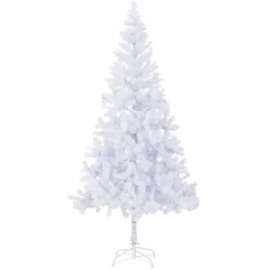 210 cm Arbre de Noël artificiel et support Acier - 910 branches pas cher