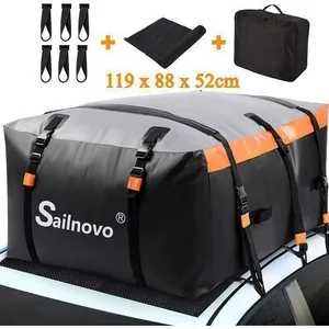 Coffre de toit - Sailnovo - 580 L/20 Pieds Cubes -Sac De Toit Souple I...Vendu parcdiscount