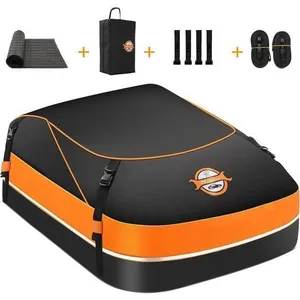 Sac De Toit Voiture -Sailnovo- 440L, Coffre Toit Voiture Pliable,Étanc...Vendu parcdiscount