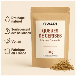 Owari Infusion Queues de Cerise 50g pas cher