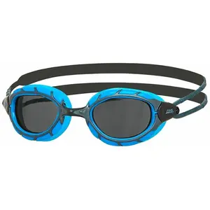 Zoggs Predator Lunettes de Natation Mixte, Bleu/Noir/fumé, s pas cher