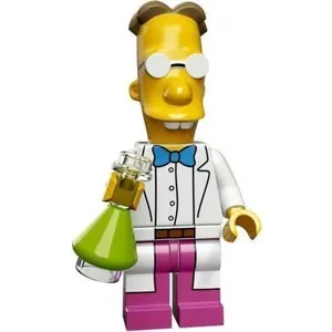 Lego 71009 Minifigurine Les Simpsons Série 2 - N°9-Professor Frink(1 s... pas cher