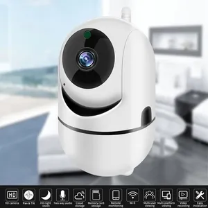 Babyphone vidéo Wi-Fi caméra Caméra vidéo 1080P HD avec détecteur de m... pas cher