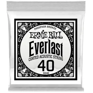 Ernie Ball Everlast Coated Phophore Bronze 40 Cordes folk à l'unité