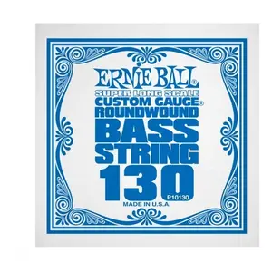Ernie Ball Slinky Nickel Wound Super Long Scale 130 Cordes électrique à l'unitéVendu paramazon