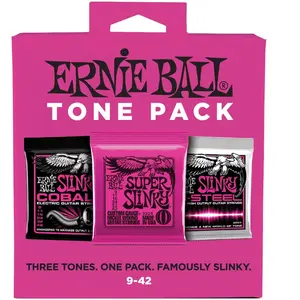 Ernie Ball Jeu de cordes Super Slinky, son électrique, calibre 9-42 pas cher