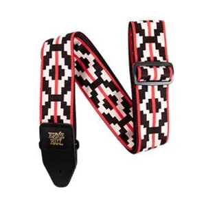 Ernie Ball 5322 - Sangle Jacquard Ristra Red
