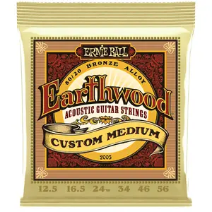 Comparateur de prix : Ernie Ball 2005 Earthwood 80/20 Bronze Strings Custom Medium