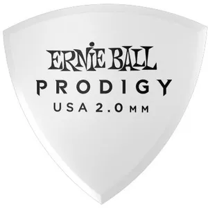 Comparateur de prix : Ernie Ball 9337 - Médiators prodigy sachet de 6 blanc bouclier 2mm