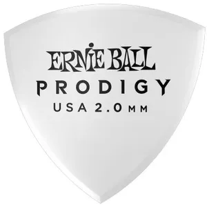 Comparateur de prix : Ernie Ball 9338 - Médiators prodigy sachet de 6 blanc bouclier large 2mm