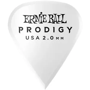 Comparateur de prix : Ernie Ball 9341 - Médiators prodigy sachet de 6 blanc affûté 2mm