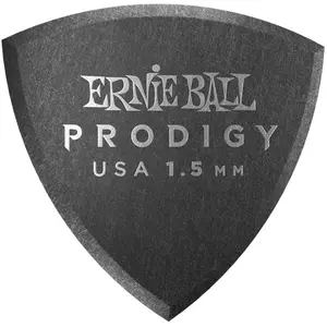 Comparateur de prix : Ernie Ball 9331 - Médiators prodigy sachet de 6 noir bouclier 1,5mm