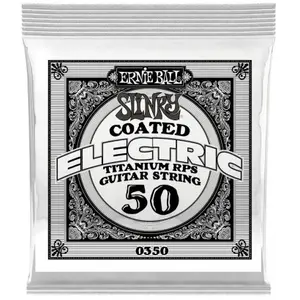 Ernie Ball Slinky RPS Coated Titanium 50 Cordes électrique à l'unité pas cher