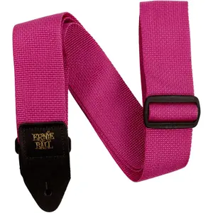 Comparateur de prix : Ernie Ball Sangle de guitare en polypropylène, Framboise