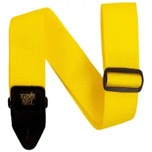 Ernie Ball Sangle de guitare en polypropylène, Jaune