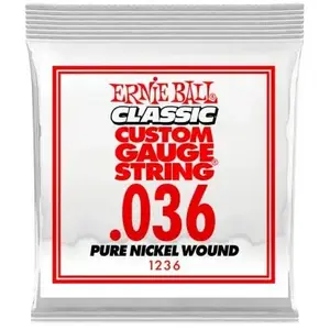 Ernie Ball 1236 - Corde électrique au détail Slinky Classic - tirant 036