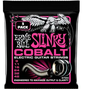Comparateur de prix : Ernie Ball 3723 Cobalt Super Slinky 942 Pack De 3