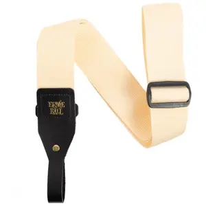 Non communiqué Sangle Polypro Crème pour Guitare Acoustique Sangles et courroies pas cher