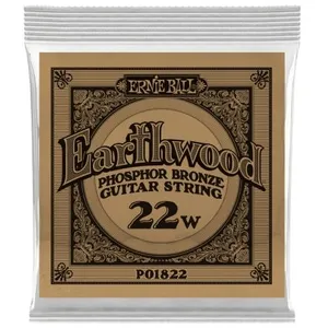 Comparateur de prix : Ernie Ball 1828 Earthwood Phosphor Bronze Single .022