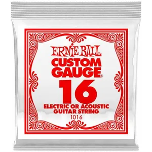 Comparateur de prix : Ernie Ball Ernie Ball 1016 - Corde Électrique Au Détail Slinky - Tirant 016