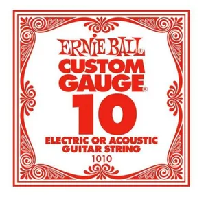 Comparateur de prix : Ernie Ball Ernie Ball 1010 - Corde Électrique Au Détail Slinky - Tirant 10