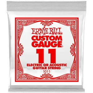 Comparateur de prix : Ernie Ball Slinky 1011 Corde Acoustique ou Electrique .011