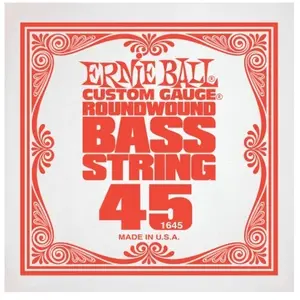 Ernie Ball Slinky Nickel Wound 45 Cordes électrique à l'unité pas cher