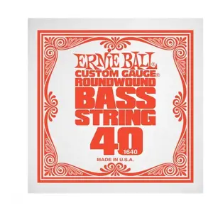 Ernie Ball Slinky Nickel Wound 40 Cordes électrique à l'unité pas cher