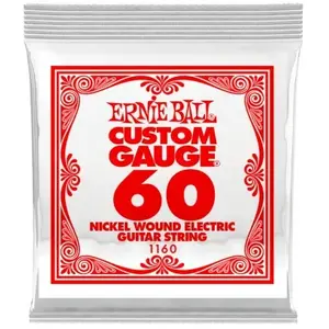 Comparateur de prix : Ernie Ball 1160 - Corde électrique au détail Slinky - tirant 060